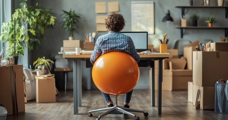 Comment choisir le meilleur ballon-siège pour une posture parfaite au bureau