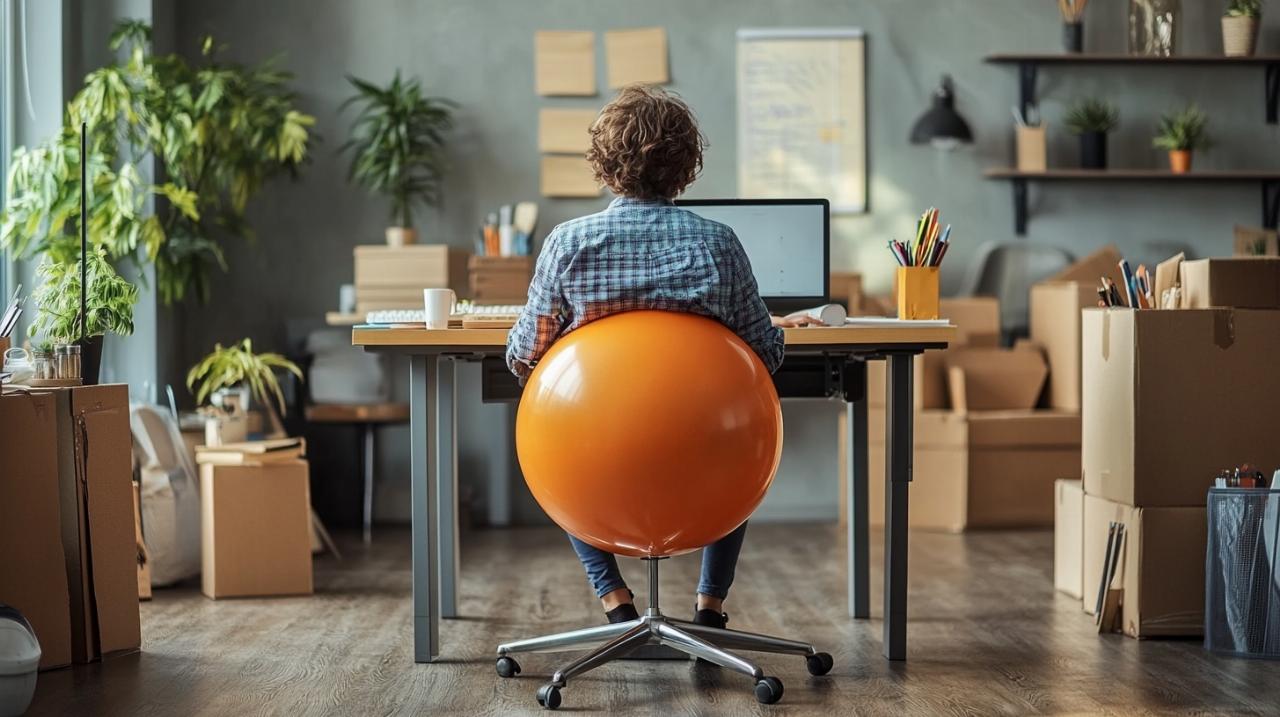 Comment choisir le meilleur ballon-siège pour une posture parfaite au bureau