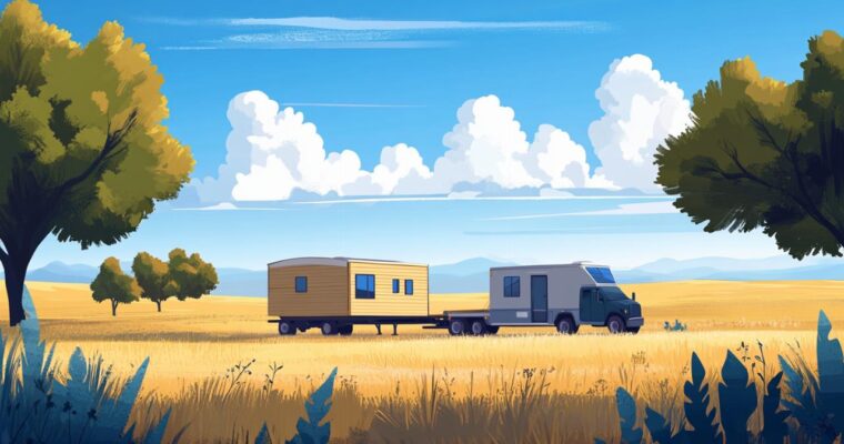 Les étapes essentielles pour déplacer un mobil home en toute sécurité au Camping les 4 saisons