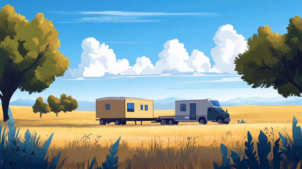 Les étapes essentielles pour déplacer un mobil home en toute sécurité au Camping les 4 saisons